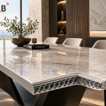 Aluminium honeycomb panel table top with lightweight honeycomb core